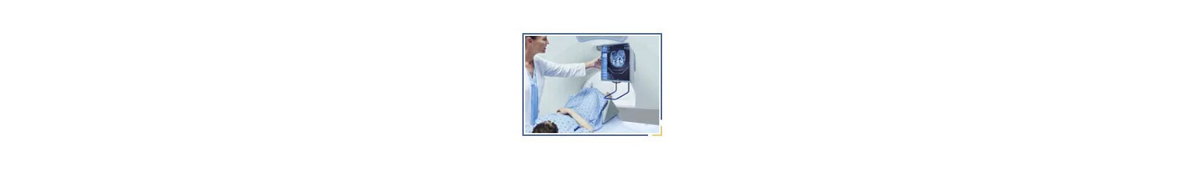 CT scan showing the location and size of a carcinoid tumor